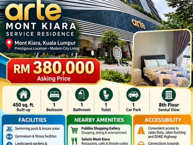 Condominium for sale in Taman Duta, Kuala Lumpur