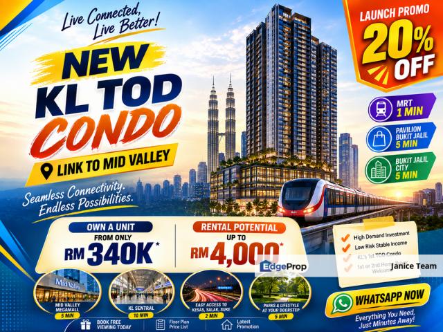 Condominium for sale in Country Heights Damansara, Kuala Lumpur