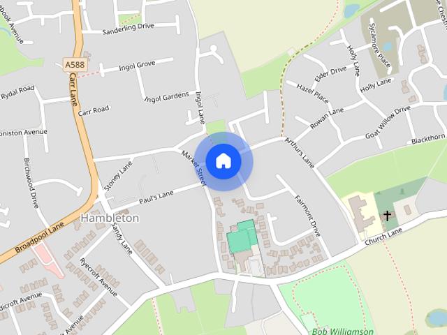 House for rent in Hambleton Moss Side, Wyre