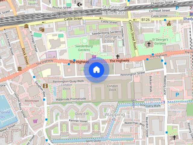 Apartment for rent in St. George in the East, Greater London