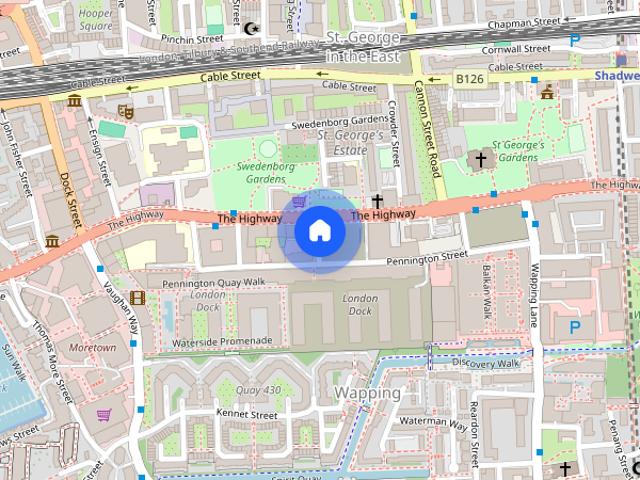 Apartment for rent in St. George in the East, Greater London
