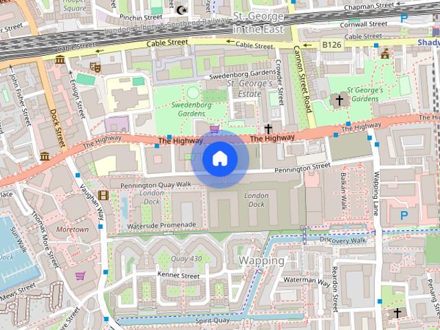 Apartment for rent in St. George in the East, Greater London