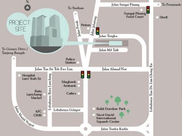 Condominium for sale in Georgetown, Penang