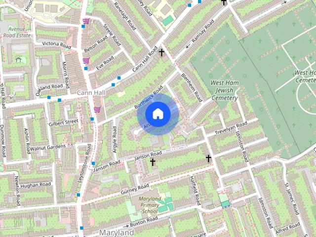 Apartment for rent in Cann Hall, Greater London