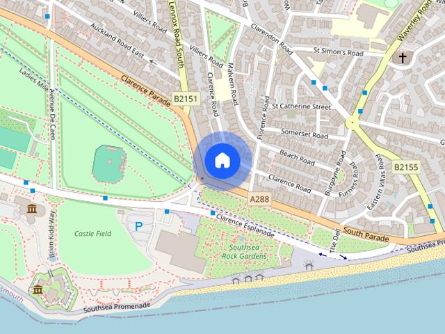 Apartment for rent in Southsea, Portsmouth