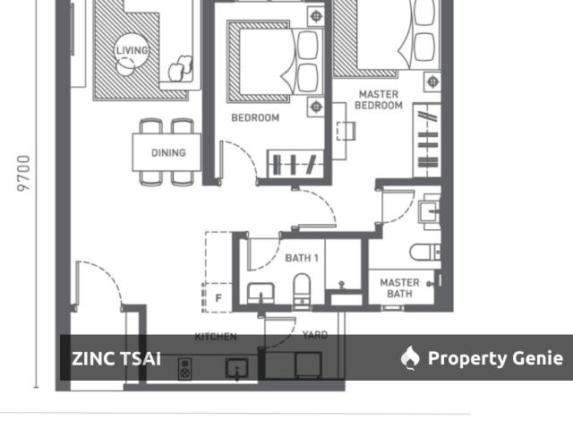 Serviced Residence for rent in Country Heights Damansara, Kuala Lumpur