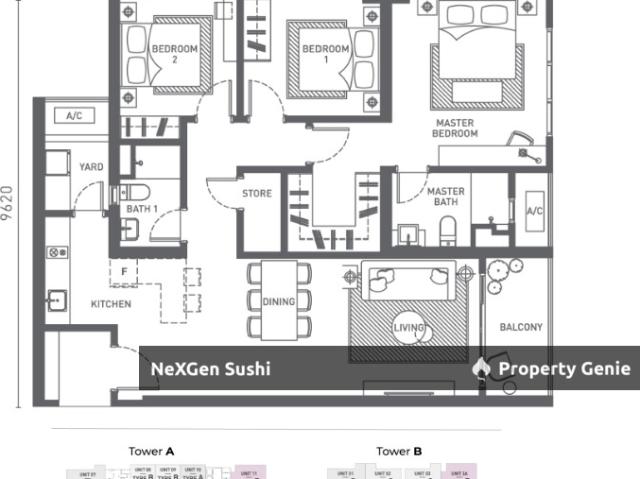 Serviced Residence for rent in Country Heights Damansara, Kuala Lumpur