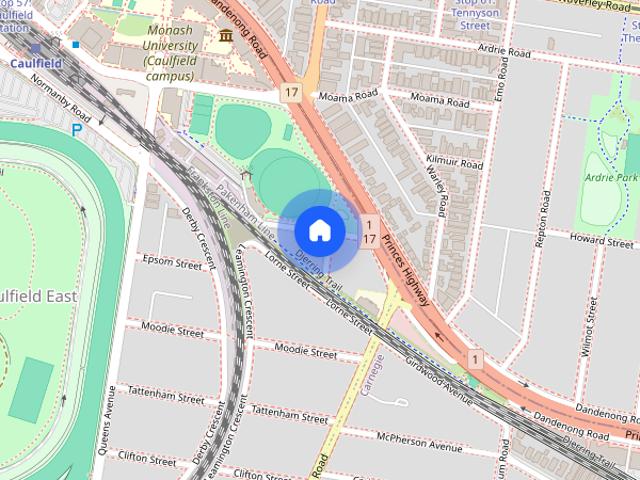 Apartment for rent in Caulfield East, Melbourne