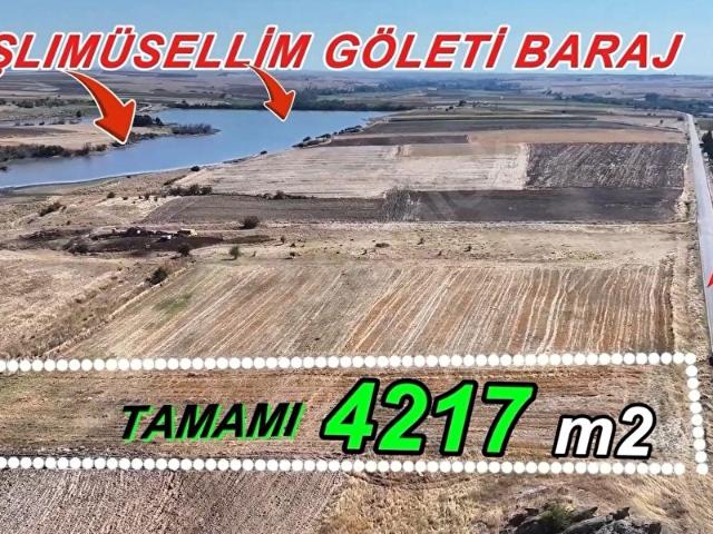 Taşlımüsellim, Lalapaşa içerisinde satılık Arsa