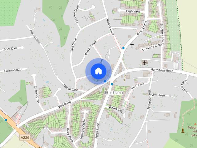 House for rent in The Knowle, Gravesham