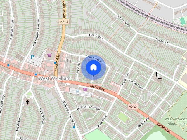 House for rent in West Wickham, Greater London