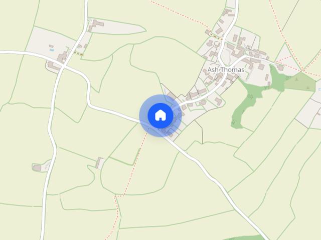House for rent in Ash Thomas, Mid Devon