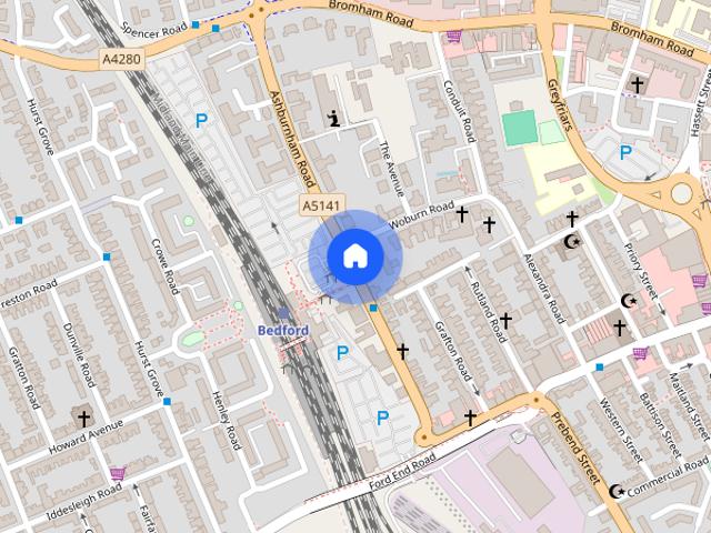 Apartment for rent in Harpur, Bedford