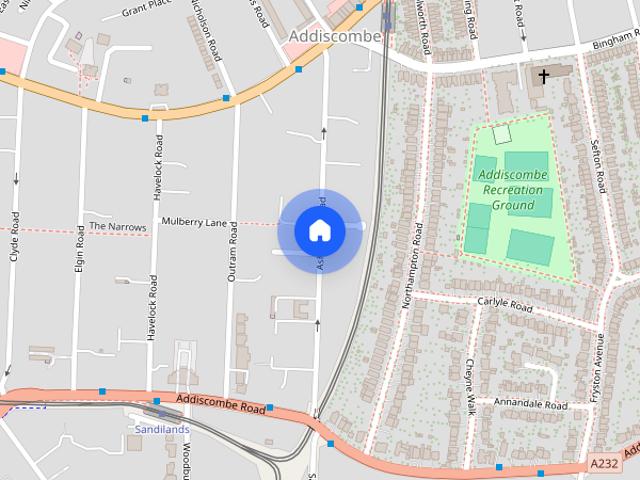 Apartment for rent in London Borough of Croydon, Addiscombe