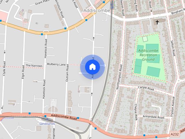 Apartment for rent in London Borough of Croydon, Addiscombe
