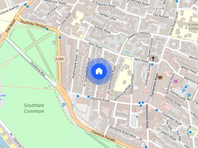 Apartment for rent in Southsea, City Of Portsmouth