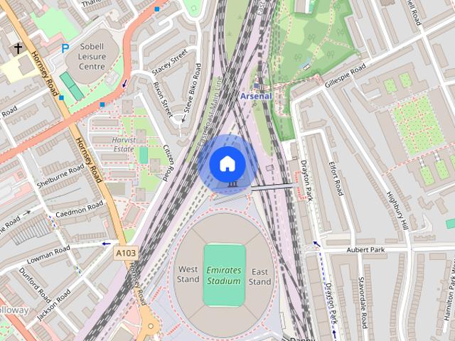 Apartment for rent in Finsbury Park, Greater London