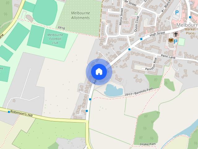 House for rent in King's Newton, Egginton