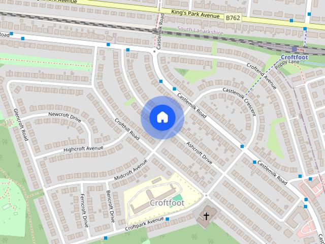 Apartment for rent in Croftfoot, Scotland