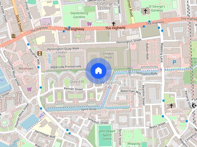 Apartment for rent in St. George in the East, Greater London