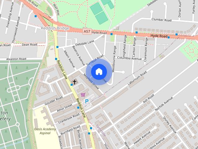 House for rent in Georgia, Greater Manchester