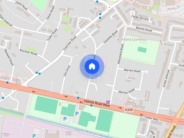 House for rent in Ashford Common, Lower Halliford