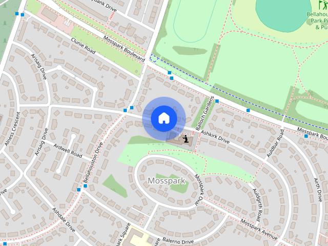 Apartment for rent in Mosspark, Scotland