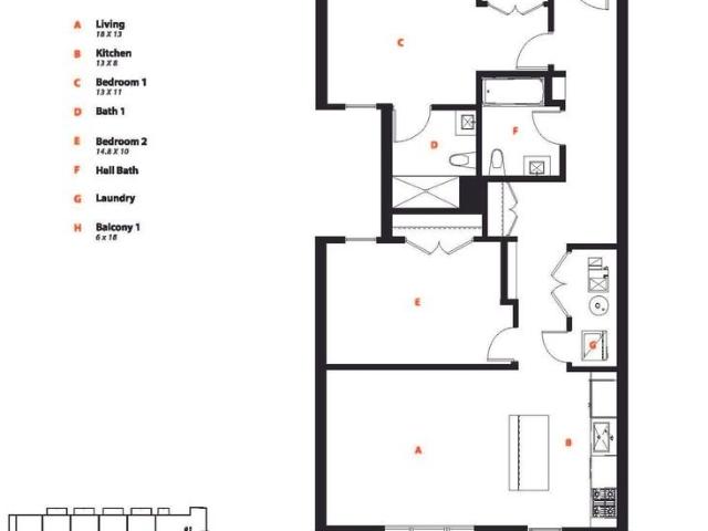 Apartment for rent in Chicago, Cook County