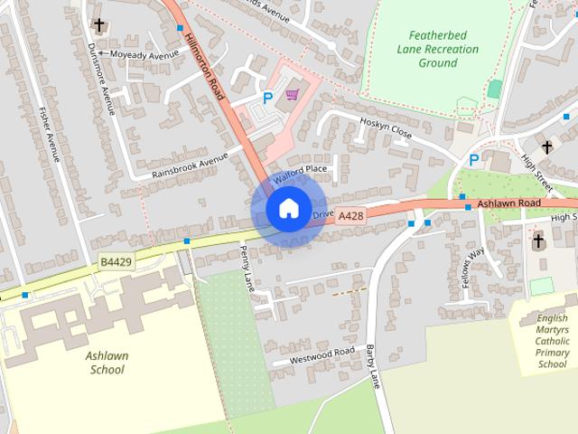 House for rent in Hillmorton Paddox, New Bilton