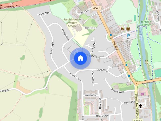House for rent in The Roe, St Asaph