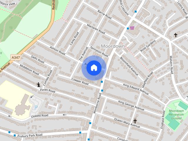 Apartment for rent in Bournemouth, Moordown