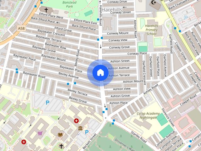 House for rent in Harehills, West Yorkshire