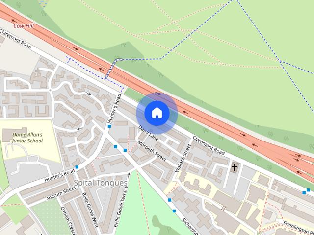 Apartment for rent in Spital Tongues, Tyne And Wear