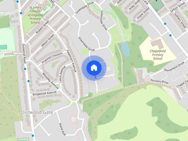 House for rent in Outwood Gate, Bury