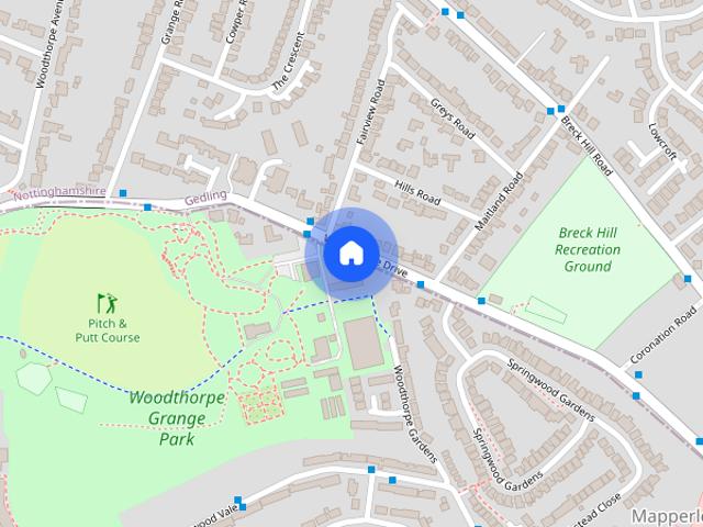 House for rent in Woodthorpe, Haddon