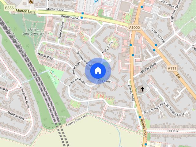 Studio for rent in Potters Bar, Hertfordshire