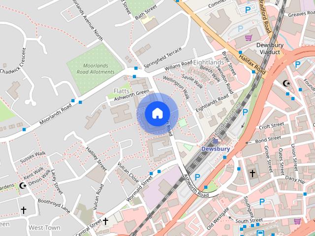 Apartment for rent in Eightlands, Dewsbury