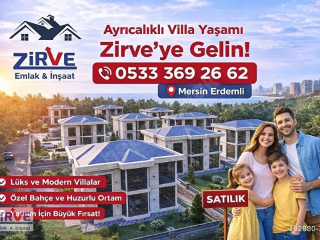 Erdemli, Mersin içerisinde satılık Villa