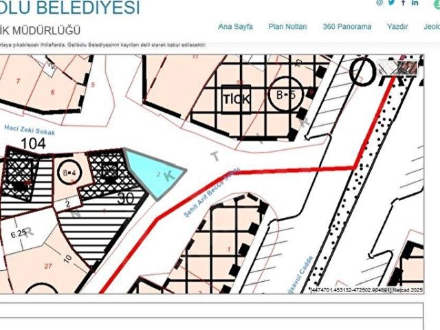 Yazıcızade Mahallesi, Gelibolu içerisinde satılık Arsa