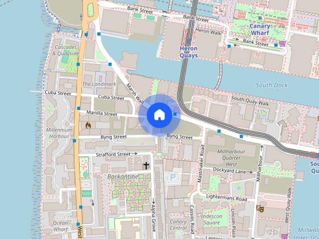 Apartment for rent in Canary Wharf, Greater London