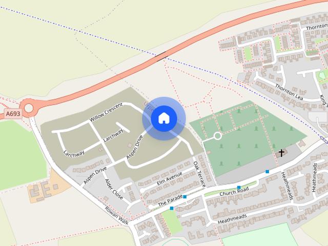 House for rent in High Handenhold, Urpeth