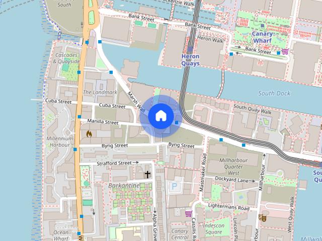 Apartment for rent in Canary Wharf, Greater London