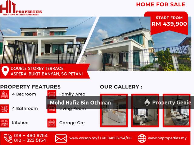 Terraced House for sale in Sungai Petani, Kuala Muda