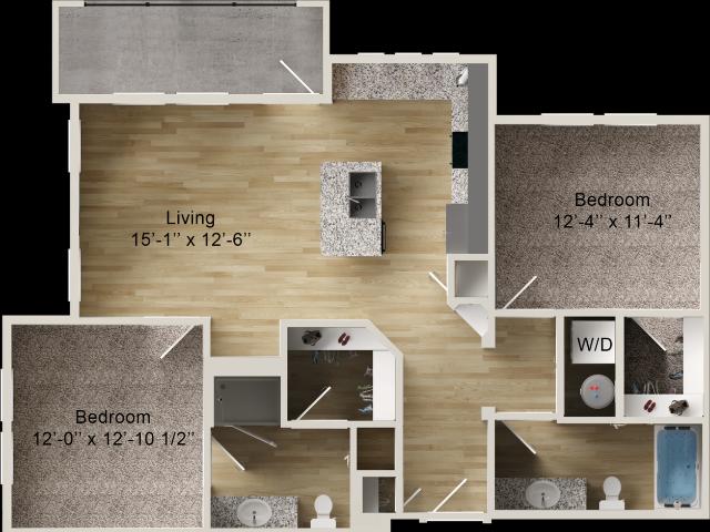 Apartment for rent in Hunt, Texas