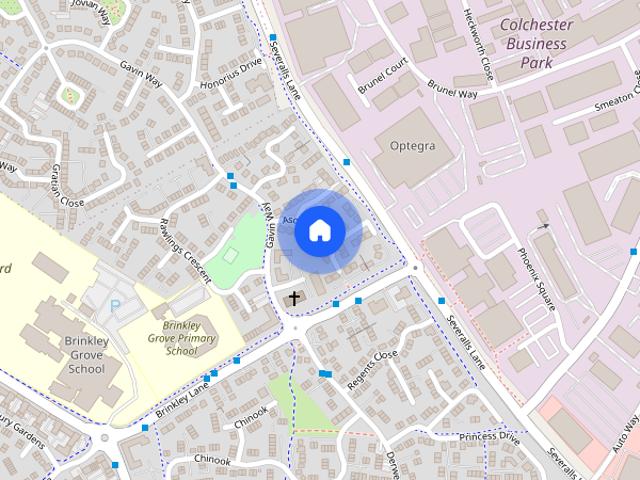 House for rent in Highwoods, Fordham Heath