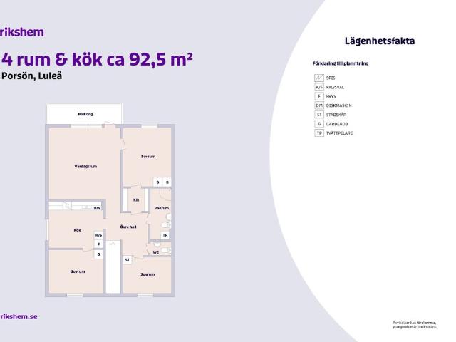Lägenhet hyra i Luleå, Norrbotten