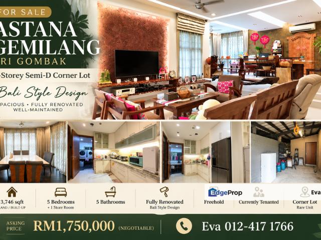 House for sale in Astana Gemilang, Majlis Perbandaran Selayang