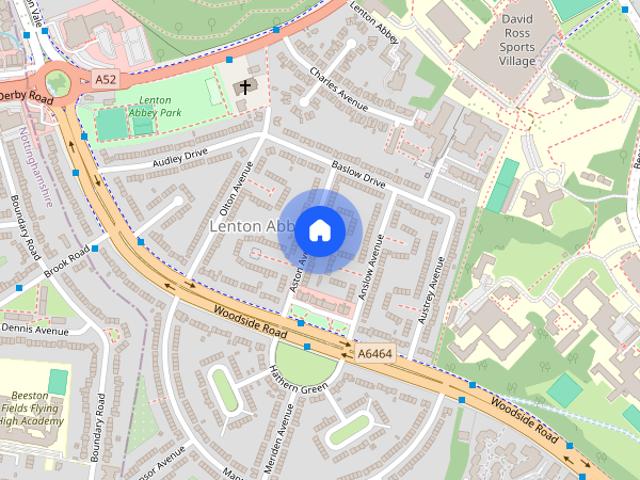 House for rent in Lenton Abbey, City of Nottingham