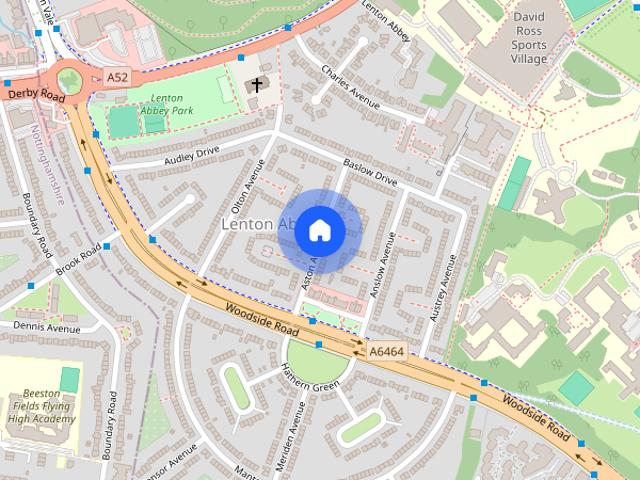 House for rent in Lenton Abbey, Haddon