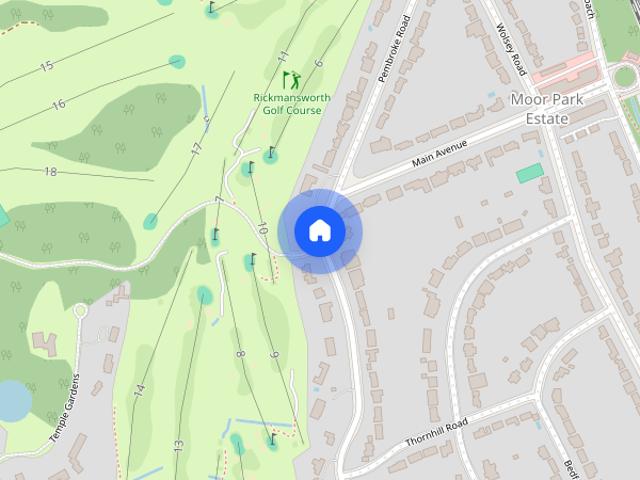 House for rent in Moor Park Estate, Three Rivers